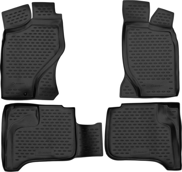 Коврики Element для салона Nissan NP300 2008-2012. Артикул NLC.36.25.210