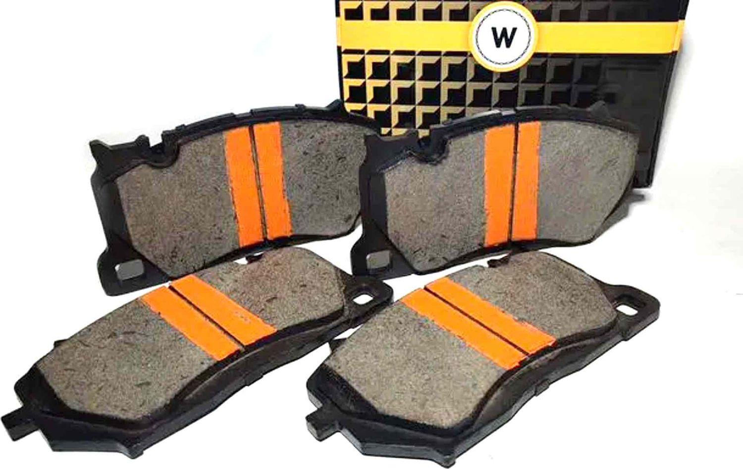 Колодки тормозные передние (керамика для металлического диска) (Wilcher). Артикул GPF00004