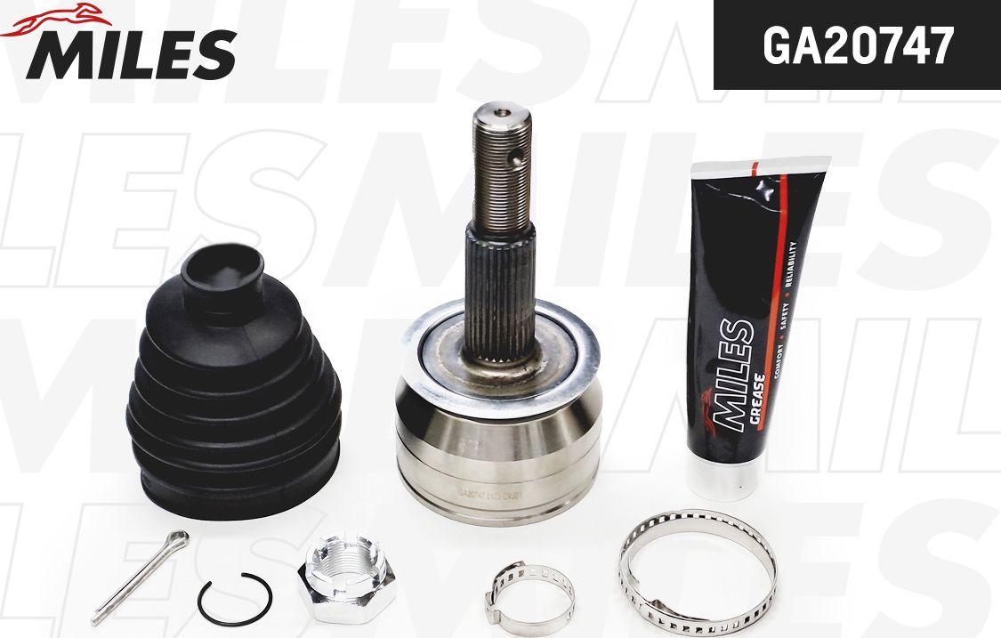 Шрус наружный (граната) Miles. Артикул GA20747