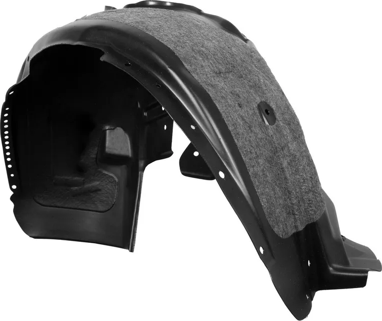 Подкрылок (локер) TOTEM передний левый с шумоизоляцией для Chery Tiggo 8 Pro 2021-2026. Артикул TOTEM.S.A66694.11