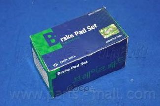 Колодки тормозные дисковые HYUNDAI BL-NEW ACCENT 05MY PMC 581011GE00 (Parts-Mall). Артикул PKA028