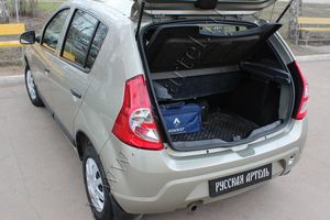 Накладка Русская Артель на порожек багажника для Renault Sandero Stepway I 2010-2014. Артикул NRS-026302