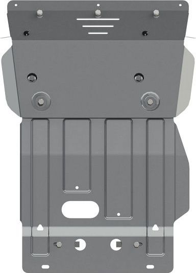 Защита алюминиевая Шериф (4 мм) для картера Toyota Land Cruiser Prado 150 2017-2023. Артикул 24.3591 CP