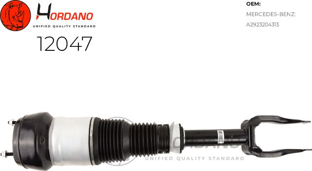 Пневматический амортизатор (Hordano). Артикул 12047