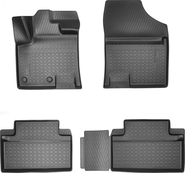 Коврики 3D Норпласт для салона (5 мест) JAC S7 2020-2026. Артикул NPA11-C38-410