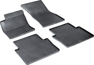 Коврики резиновые Seintex с узором сетка для салона Audi А8 D3 2002-2010. Артикул 00852