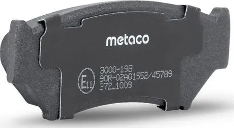 Колодки тормозные SUZUKI VITARA/JIMNY перед. (Metaco) Metaco. Артикул 3000198