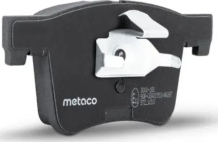 Колодки тормозные передние к-кт (Metaco). Артикул 3000181