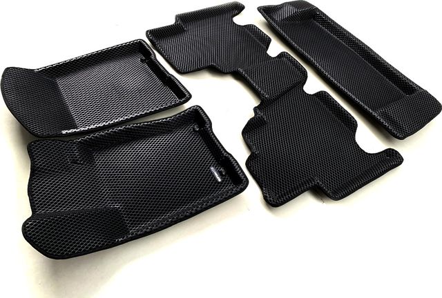 Коврики Euromat 3D EVA для салона Kia Mohave (3 ряд) 2009-2026. Артикул EM3DEVA-002924