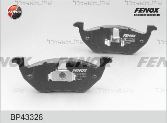 Тормозные колодки Fenox задние для Mazda Tribute I 2000-2008. Артикул BP43328