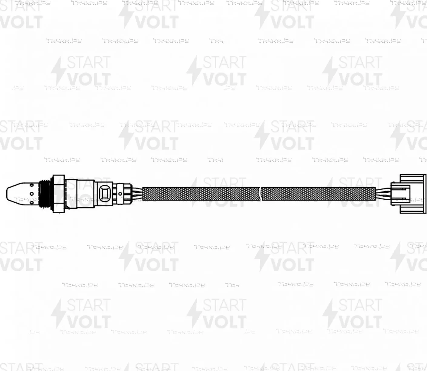 Датчик кисл. для а м Nissan Note (12-) 1.2i до кат. (VS-OS 1438) (Startvolt). Артикул VSOS1438