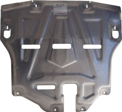 Защита алюминиевая Alfeco для картера и КПП Hyundai Tucson III 2015-2021. Артикул ALF.10.37al