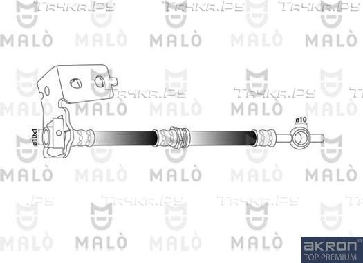 Тормозной шланг Malò. Артикул 80500