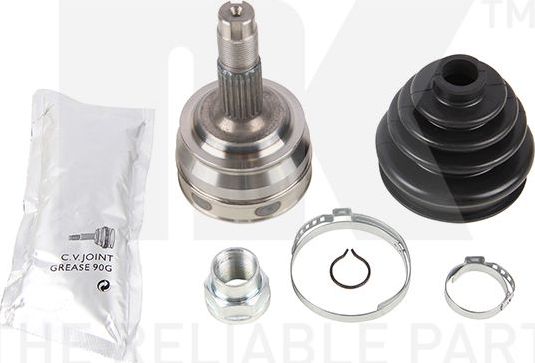 Шрус внутренний (граната) NK для Fiat Brava 1995-2001. Артикул 512321