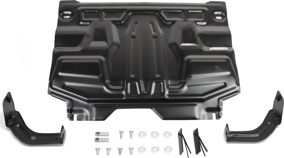 Защита AutoMax для картера и КПП Skoda Fabia RS II 2010-2014. Артикул AM.5842.1