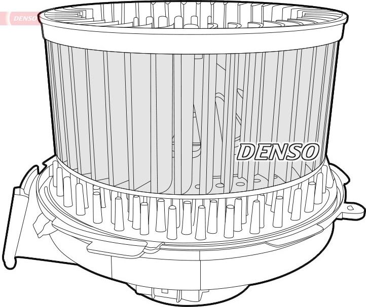 Вентилятор, мотор печки (отопителя) салона Denso. Артикул DEA21010