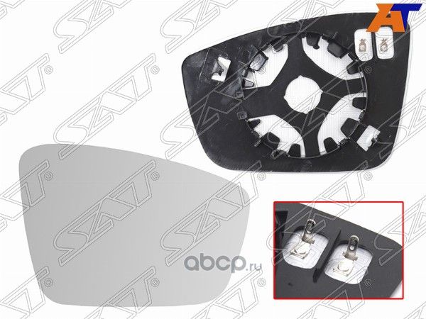 Полотно зеркала SKODA RAPID 12- RH (SAT). Артикул STSDR1940G1