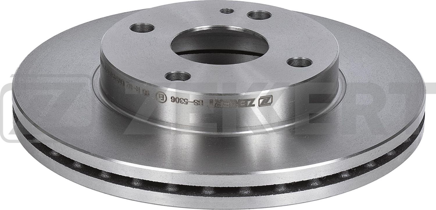 Тормозной диск Zekkert передний для Mazda 323 IV (BG) 1989-1996. Артикул BS-5306