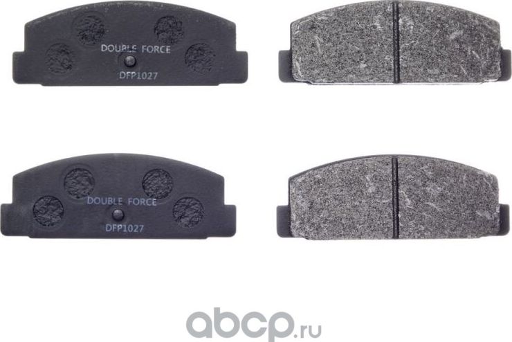 Колодки тормозные дисковые (Double Force) Double Force. Артикул DFP1027