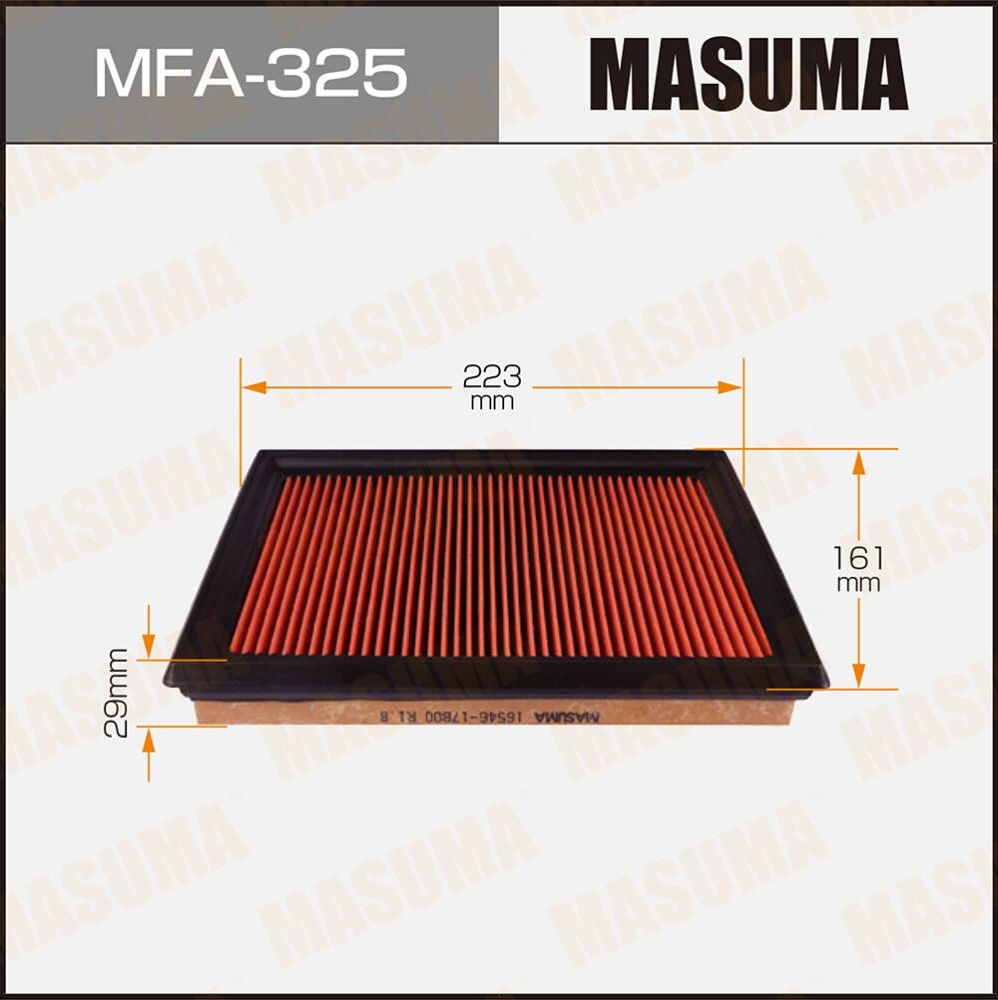 Воздушный фильтр Masuma. Артикул MFA-325