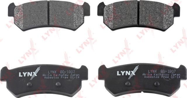 Тормозные колодки LYNXauto. Артикул BD-1807