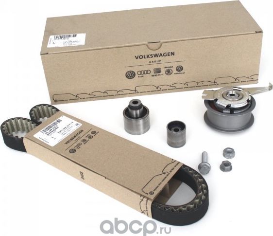 Ремень ГРМ с роликами (комплект) VAG. Артикул 04L198119A
