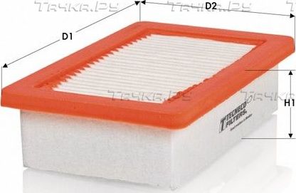 Воздушный фильтр  Tecneco Filters для Renault Logan II 2011-2026. Артикул AR27010PM