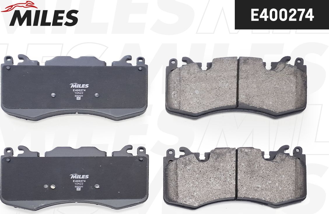 Тормозные колодки Miles (Low-Metallic). Артикул E400274