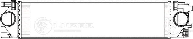 Интеркулер Luzar для Geely Tugella I 2020-2026. Артикул LRIC 3038