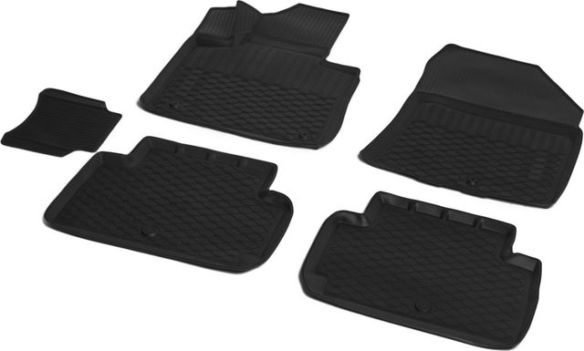 Коврики Rival для салона Hyundai Santa Fe IV рестайлинг (5 мест ) 2021-2026. Артикул 12306010