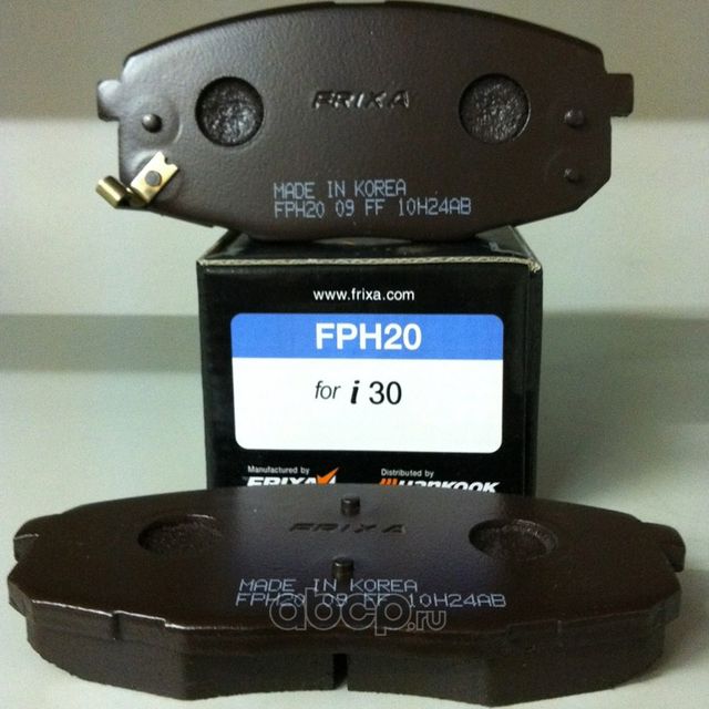 Колодки тормозные HYUNDAI Creta (17-),i30 KIA Ceed (07-) передние (4шт.) FRIXA Frixa. Артикул FPH20