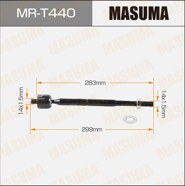 Рулевая тяга Masuma правая/левая для Toyota Prius II (XW20) 2003-2009. Артикул MR-T440