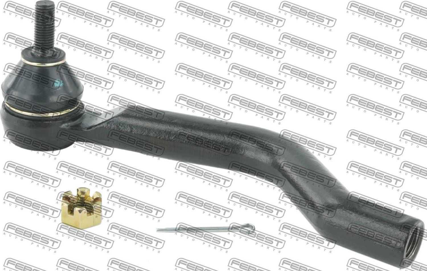 Наконечник рулевой тяги Febest. Артикул 0221-J11ELH