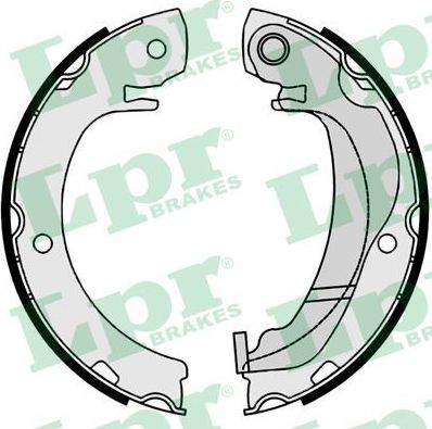 Тормозные колодки (стояночная тормозная система) LPR. Артикул 09920