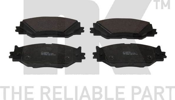 Тормозные колодки NK передние для Lexus IS II 2005-2015. Артикул 2245102
