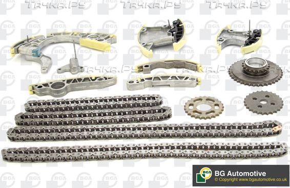 Цепь ГРМ BGA для Audi A4 IV (B8) 2007-2012. Артикул TC0190FK