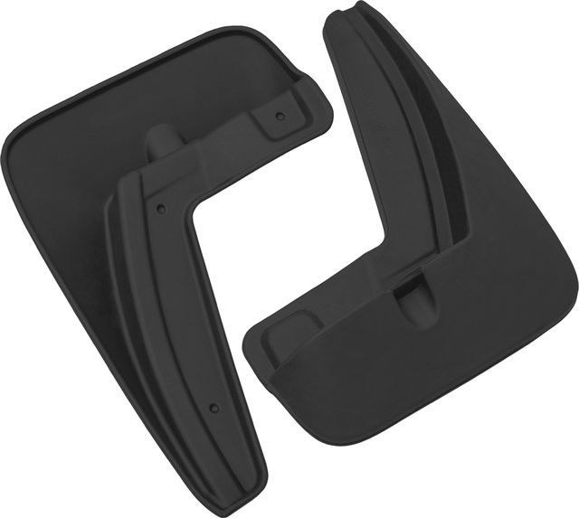 Брызговики Rezkon резиновые задняя пара для Skoda Octavia A7 рестайлинг 2017-2020. Артикул 6030010295