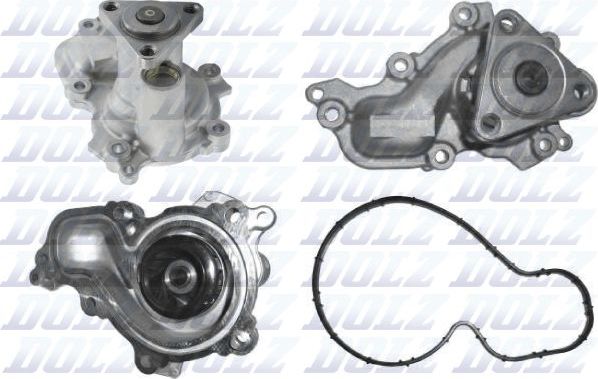 Помпа (водяной насос) Dolz для Ford Focus IV 2018-2026. Артикул F240