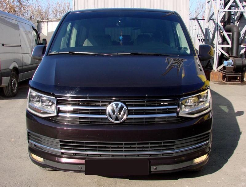 Дефлектор SIM для капота Volkswagen Transporter T6 2015-2026. Артикул SVOT61512