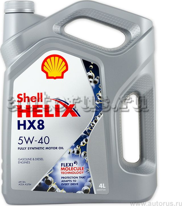 Масло моторное HELIX HX-8 5W40 синт.4л SHELL. Артикул 550046362