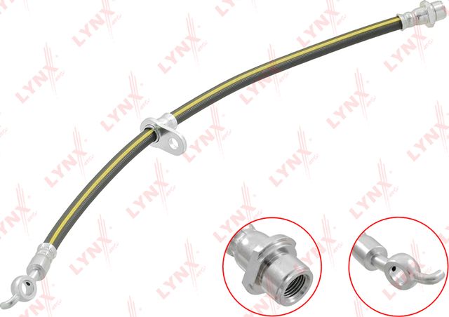 Тормозной шланг LYNXauto для Toyota RAV4 I (XA10) 1994-2000. Артикул BL-3668