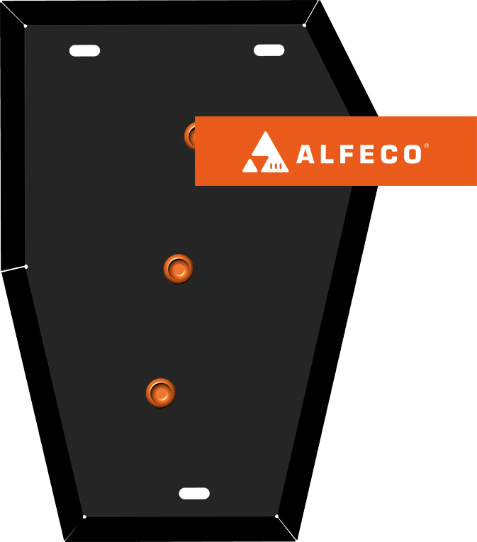 Защита Alfeco для топливного бака Chery Tiggo 4 2017-2019. Артикул ALF.02.20