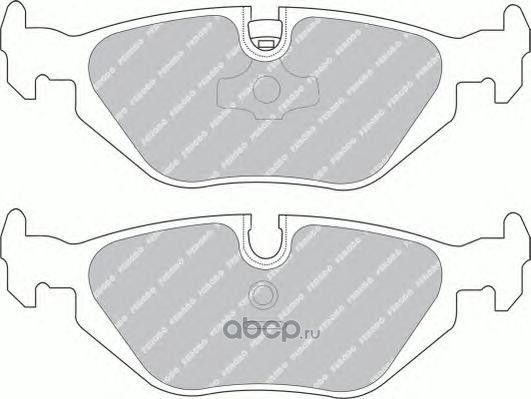 Колодки тормозные задние (Ferodo). Артикул FSL850