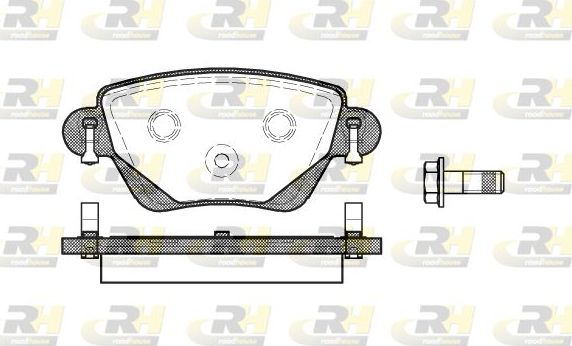 Тормозные колодки RoadHouse. Артикул 2777.00