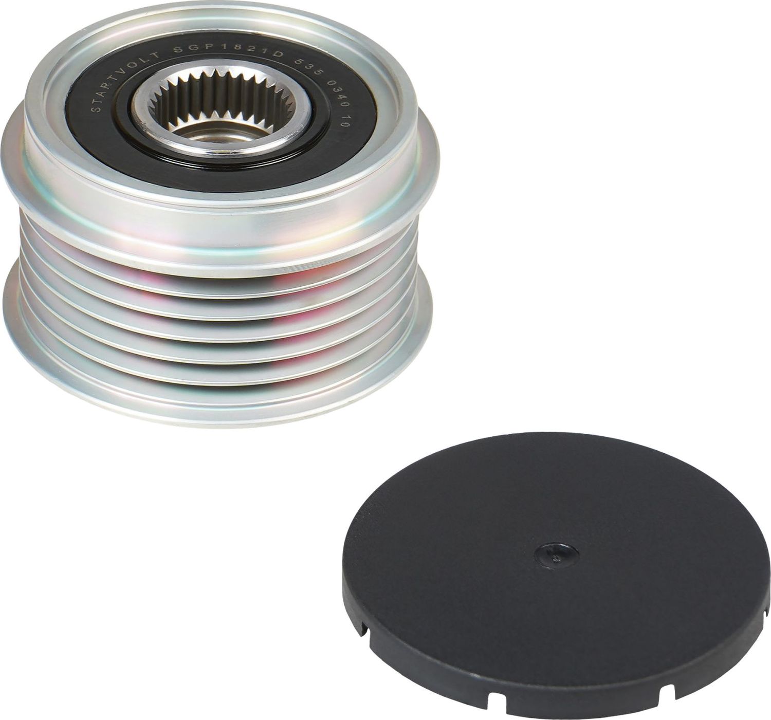 Муфта генератора обгонная StartVOLT для Volkswagen Touareg II 2010-2018. Артикул SGP 1821D