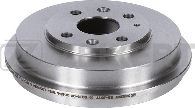 Тормозной барабан Zekkert задний для Mazda 323 VI (BJ) 1994-2004. Артикул BS-5517