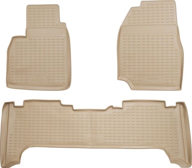 Коврики Element для салона Toyota Land Cruiser 100 1998-2007 БЕЖЕВЫЕ. Артикул NLC.48.06.212k
