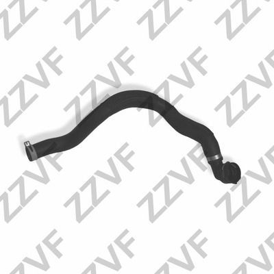 Патрубок радиатора (системы охлаждения) ZZVF верхний для Volvo S80 II 2006-2016. Артикул ZVR1194