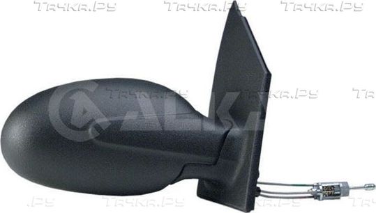 Зеркало боковое Alkar правое для Smart Fortwo I (W450) 2004-2007. Артикул 6165010