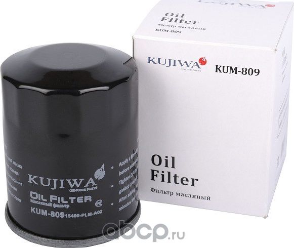 Фильтр масляный KUM809 KUJIWA 15400PLMA01 HONDA Kujiwa. Артикул KUM809